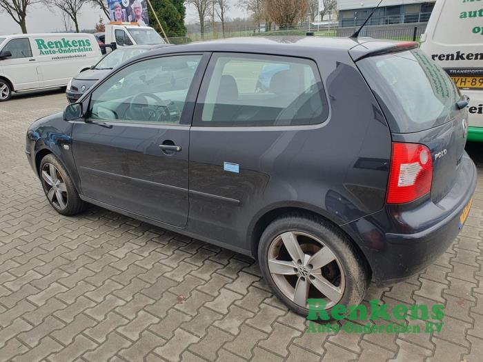 Volkswagen Polo IV 1.4 16V Sloopvoertuig (2004, Zwart)