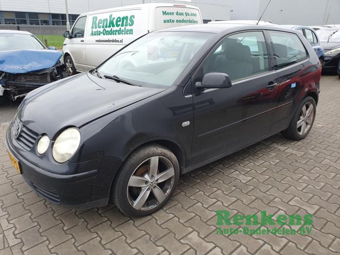 Volkswagen Polo IV 1.4 16V Sloopvoertuig (2004, Zwart)