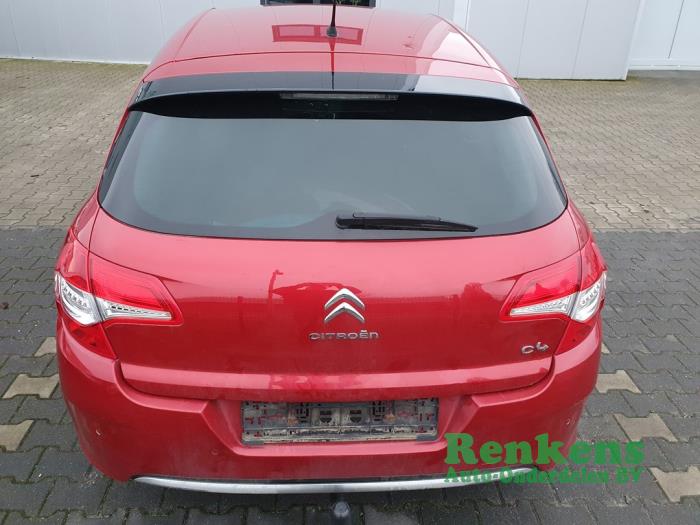 Citroen C4 Berline 1.6 16V VTi Sloopvoertuig (2012, Rood)