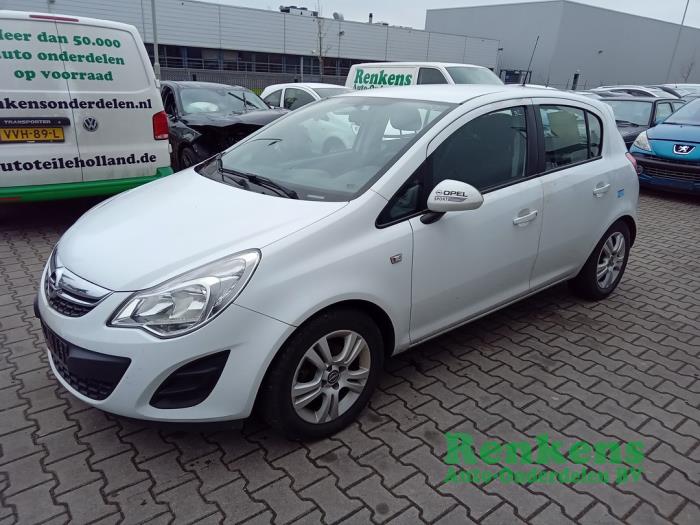 Opel Corsa D 1.3 CDTi 16V ecoFLEX Sloopvoertuig (2013, Wit)