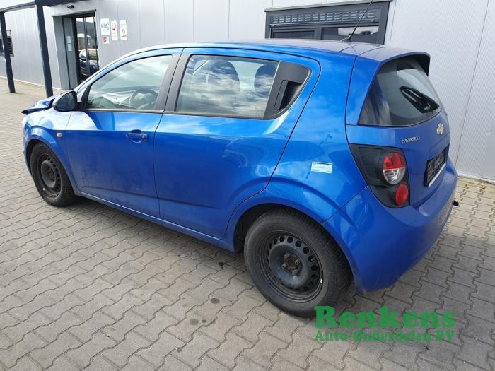 Chevrolet Aveo 1.2 16V Sloopvoertuig (2013, Blauw)