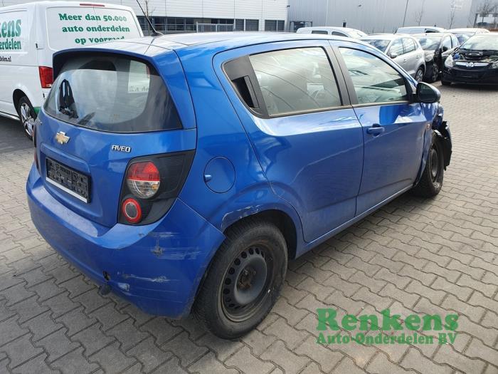 Chevrolet Aveo 1.2 16V Sloopvoertuig (2013, Blauw)