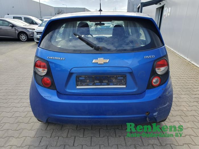 Chevrolet Aveo 1.2 16V Sloopvoertuig (2013, Blauw)