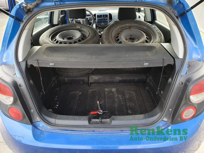 Chevrolet Aveo 1.2 16V Sloopvoertuig (2013, Blauw)