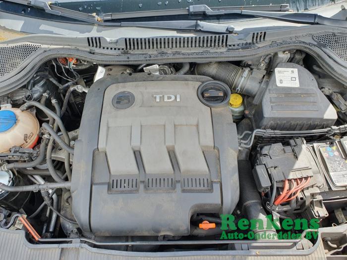 Seat Ibiza IV 1.2 TDI Ecomotive Sloopvoertuig (2011, Grijs)