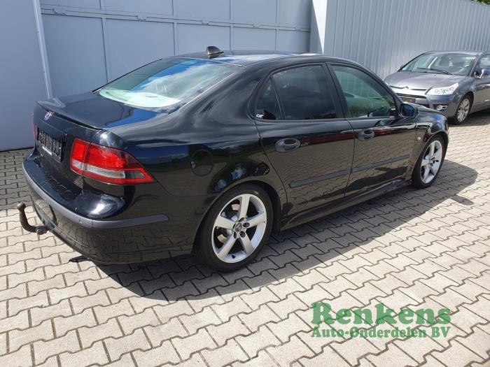 Saab 9-3 II Sport Sedan 2.0t 16V Sloopvoertuig (2003, Zwart)