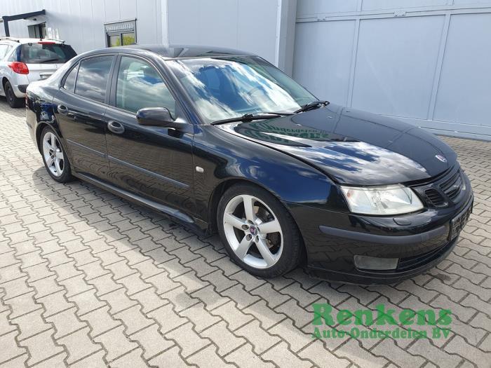 Saab 9-3 II Sport Sedan 2.0t 16V Sloopvoertuig (2003, Zwart)