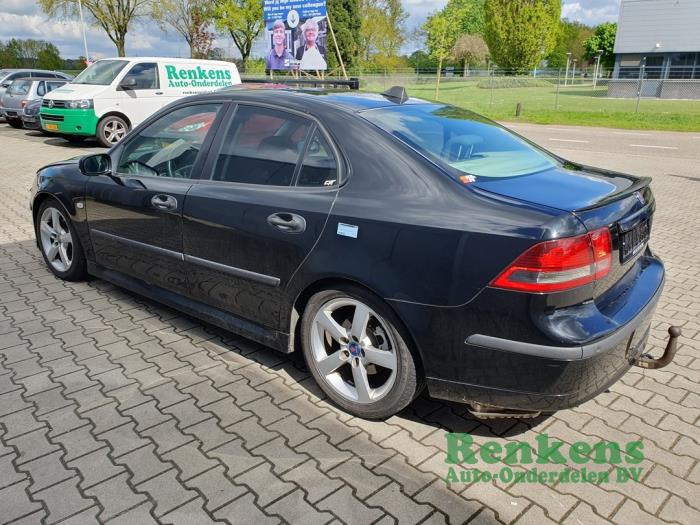 Saab 9-3 II Sport Sedan 2.0t 16V Sloopvoertuig (2003, Zwart)