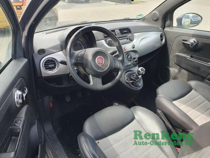 Fiat 500 0.9 TwinAir 85 Sloopvoertuig (2012, Grijs)