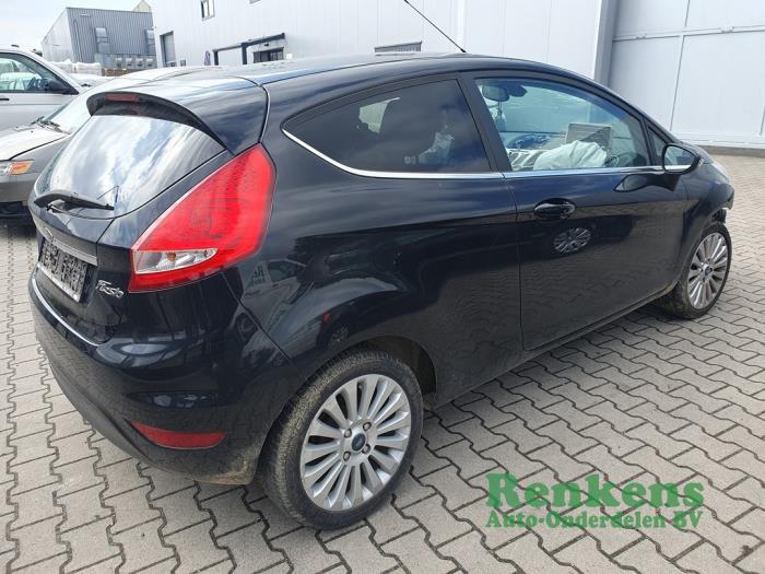 Ford Fiesta 6 1.4 16V Sloopvoertuig (2010, Zwart)