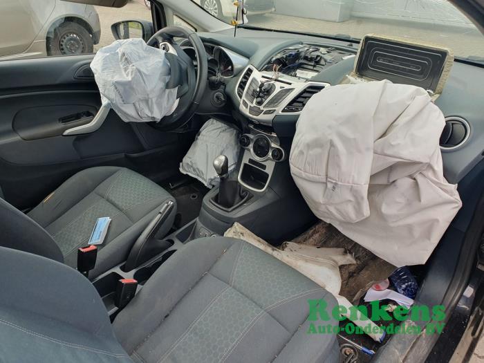 Ford Fiesta 6 1.4 16V Sloopvoertuig (2010, Zwart)