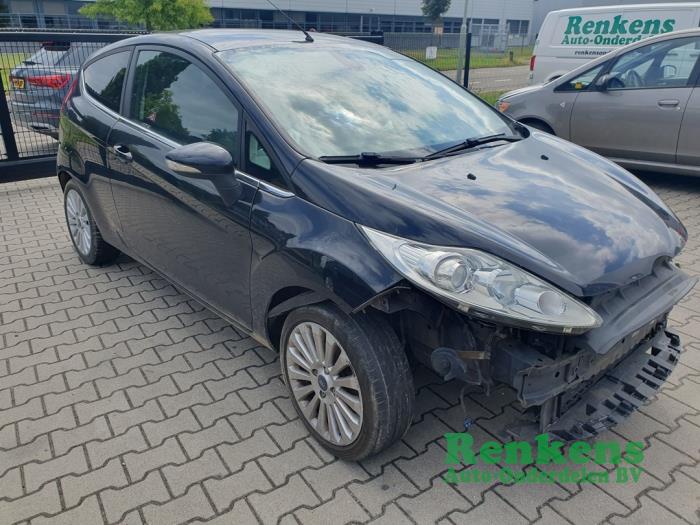 Ford Fiesta 6 1.4 16V Sloopvoertuig (2010, Zwart)