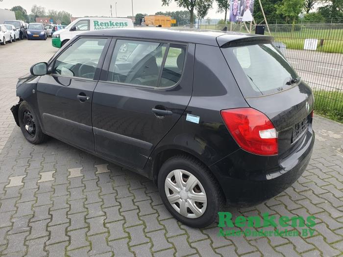 Skoda Fabia II 1.2i Sloopvoertuig (2011, Zwart)