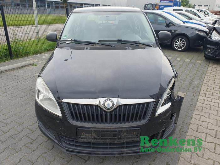 Skoda Fabia II 1.2i Sloopvoertuig (2011, Zwart)