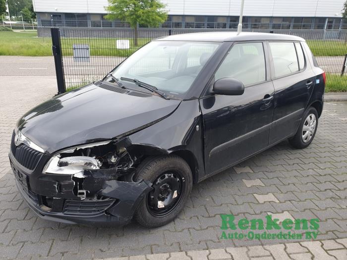 Skoda Fabia II 1.2i Sloopvoertuig (2011, Zwart)