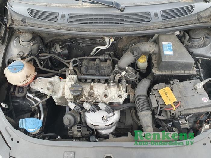Skoda Fabia II 1.2i Sloopvoertuig (2011, Zwart)