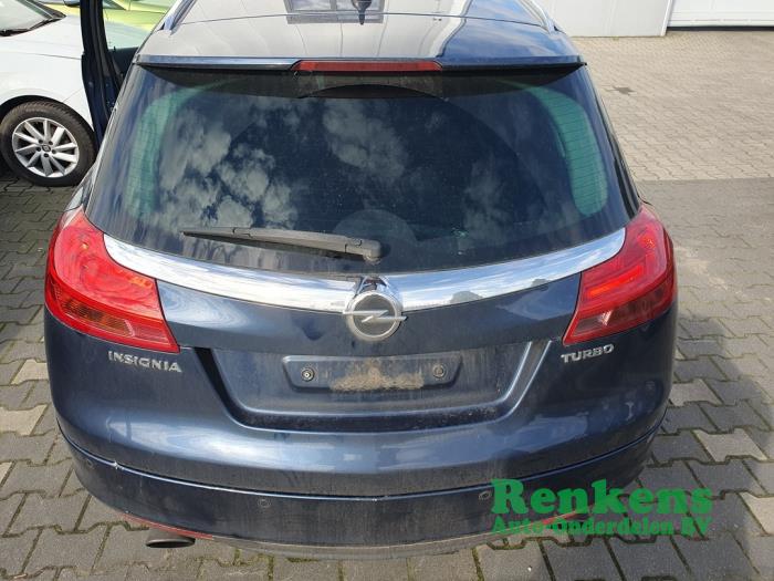 Opel Insignia Sports Tourer 1.6 Turbo 16V Ecotec Sloopvoertuig (2010, Blauw)