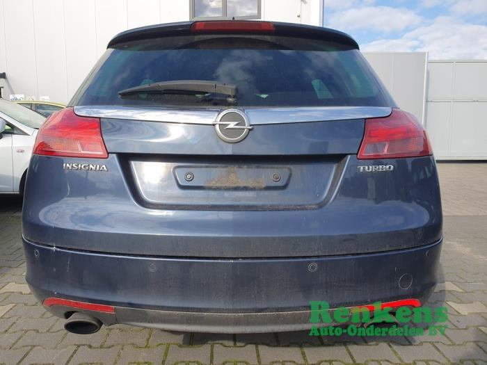 Opel Insignia Sports Tourer 1.6 Turbo 16V Ecotec Sloopvoertuig (2010, Blauw)