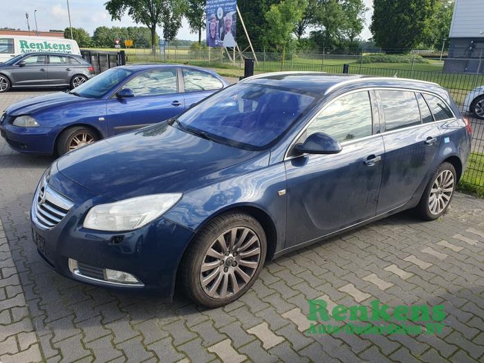 Opel Insignia Sports Tourer 1.6 Turbo 16V Ecotec Sloopvoertuig (2010, Blauw)