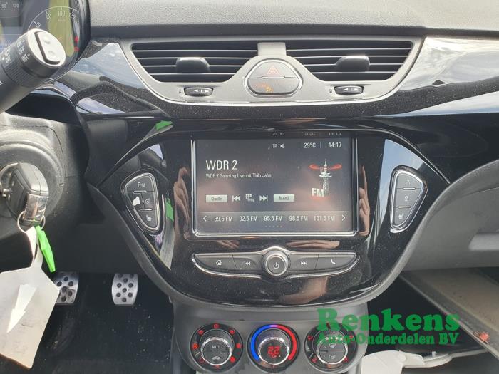 Opel Corsa E 1.4 16V Bi-Fuel Sloopvoertuig (2017, Zilver)