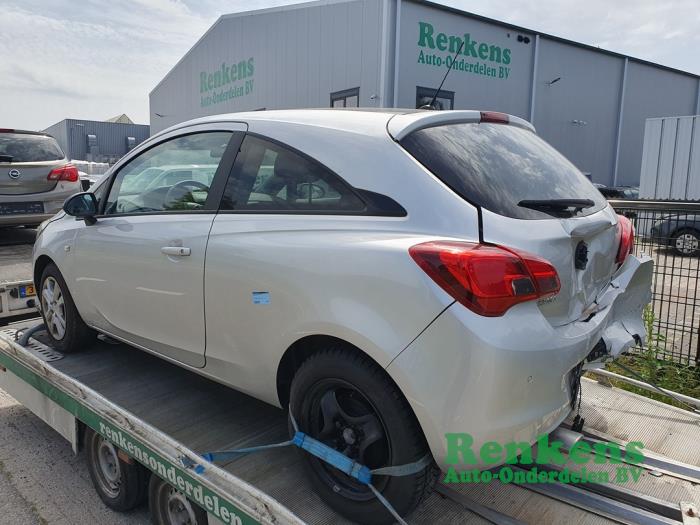 Opel Corsa E 1.4 16V Bi-Fuel Sloopvoertuig (2017, Zilver)