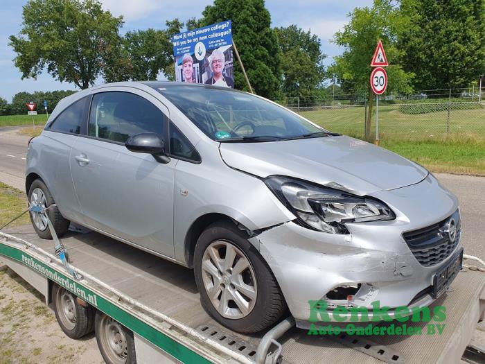 Opel Corsa E 1.4 16V Bi-Fuel Sloopvoertuig (2017, Zilver)