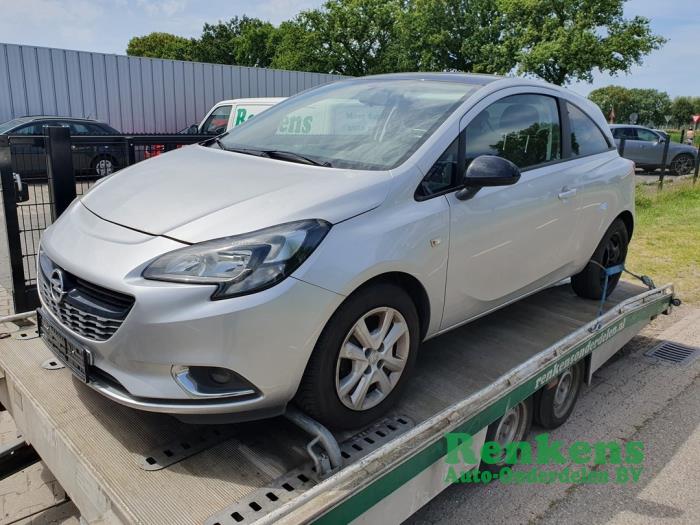 Opel Corsa E 1.4 16V Bi-Fuel Sloopvoertuig (2017, Zilver)