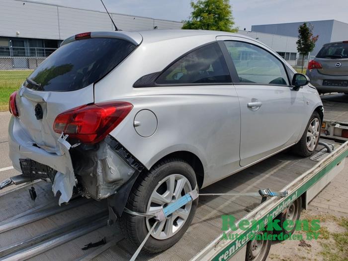 Opel Corsa E 1.4 16V Bi-Fuel Sloopvoertuig (2017, Zilver)