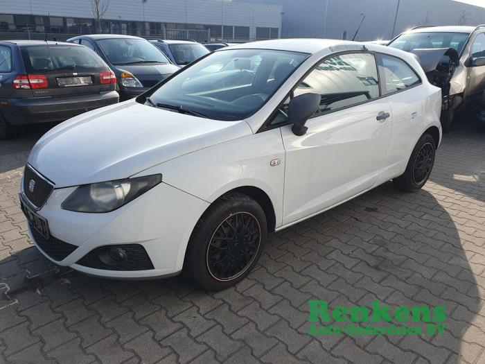 Seat Ibiza IV 1.2 TDI Ecomotive Sloopvoertuig (2011, Wit)
