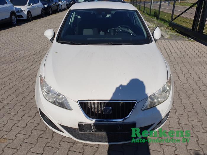 Seat Ibiza IV SC 1.6 TDI 90 Sloopvoertuig (2010, Wit)