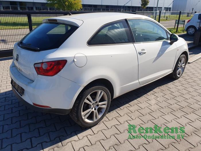 Seat Ibiza IV SC 1.6 TDI 90 Sloopvoertuig (2010, Wit)
