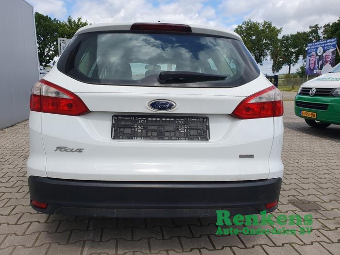 Ford Focus 3 Wagon 1.6 TDCi 115 Sloopvoertuig (2013, Wit)