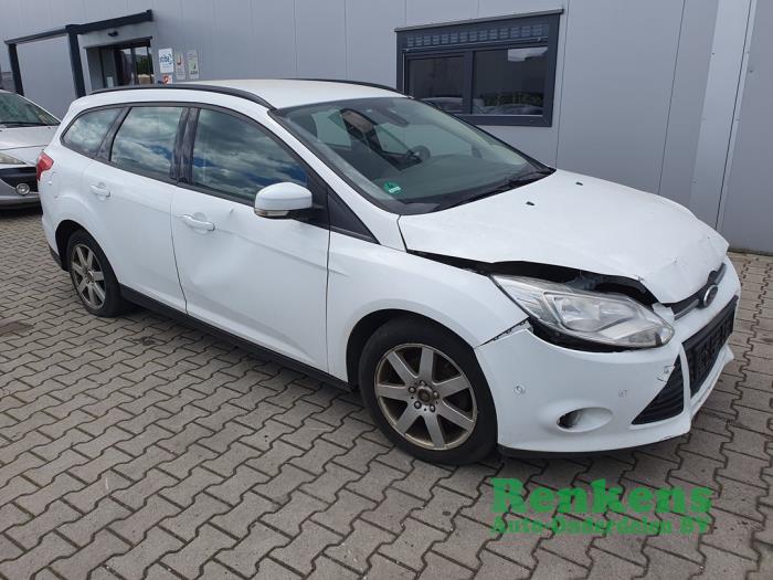 Ford Focus 3 Wagon 1.6 TDCi 115 Sloopvoertuig (2013, Wit)
