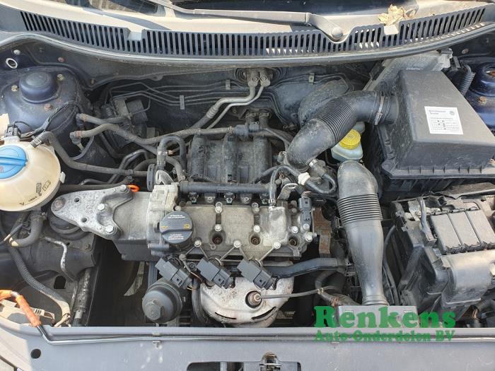 Volkswagen Polo IV 1.2 Sloopvoertuig (2008, Blauw)