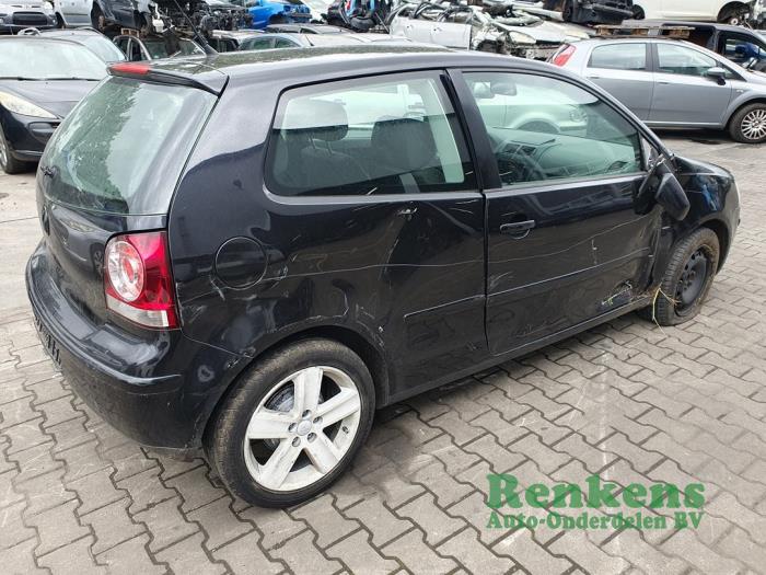 Volkswagen Polo IV 1.4 16V 75 Sloopvoertuig (2006, Zwart)