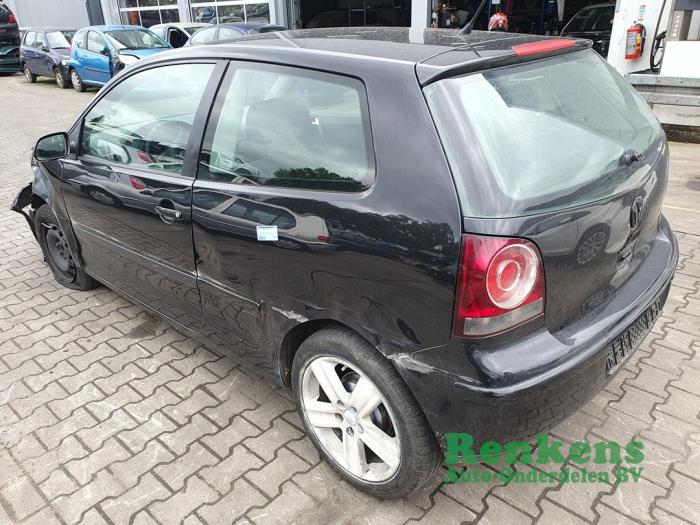 Volkswagen Polo IV 1.4 16V 75 Sloopvoertuig (2006, Zwart)