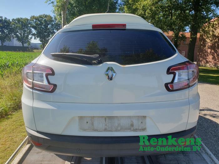 Renault Megane III Grandtour 1.5 dCi 90 Sloopvoertuig (2012, Wit)