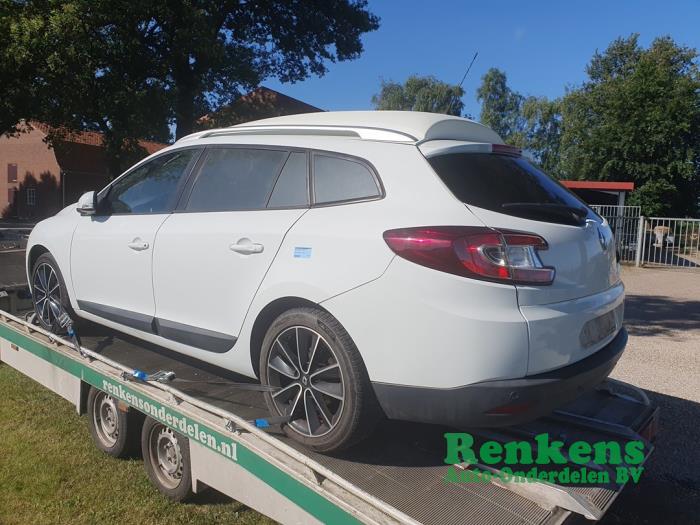 Renault Megane III Grandtour 1.5 dCi 90 Sloopvoertuig (2012, Wit)