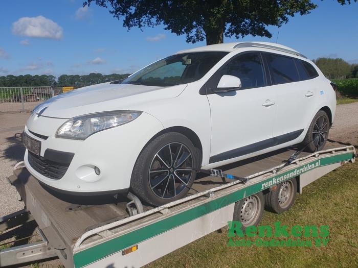 Renault Megane III Grandtour 1.5 dCi 90 Sloopvoertuig (2012, Wit)