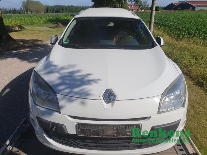 Renault Megane III Grandtour 1.5 dCi 90 Sloopvoertuig (2012, Wit)