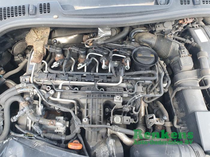 Skoda Octavia Combi 1.6 TDI Greenline Sloopvoertuig (2011, Zwart)