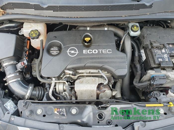 Opel Corsa E 1.0 SIDI Turbo 12V Sloopvoertuig (2016, Zwart)