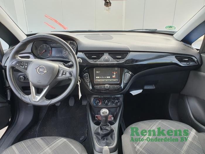 Opel Corsa E 1.0 SIDI Turbo 12V Sloopvoertuig (2016, Zwart)