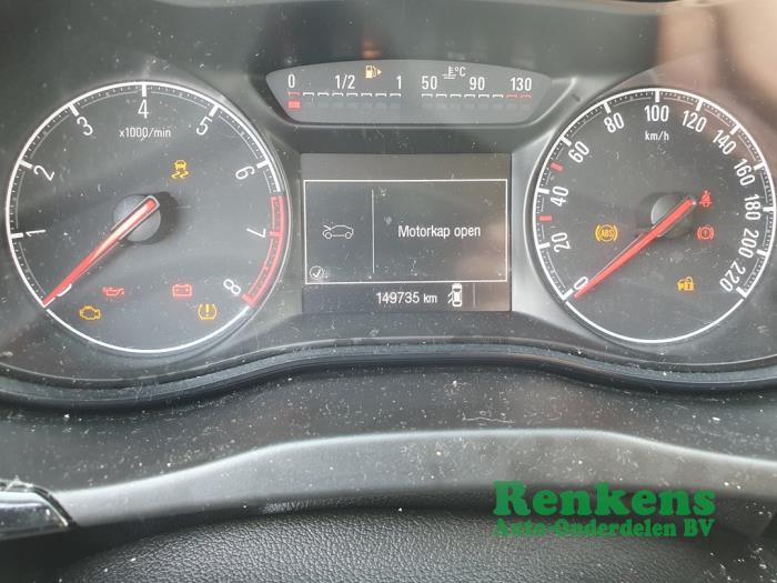 Opel Corsa E 1.0 SIDI Turbo 12V Sloopvoertuig (2016, Zwart)