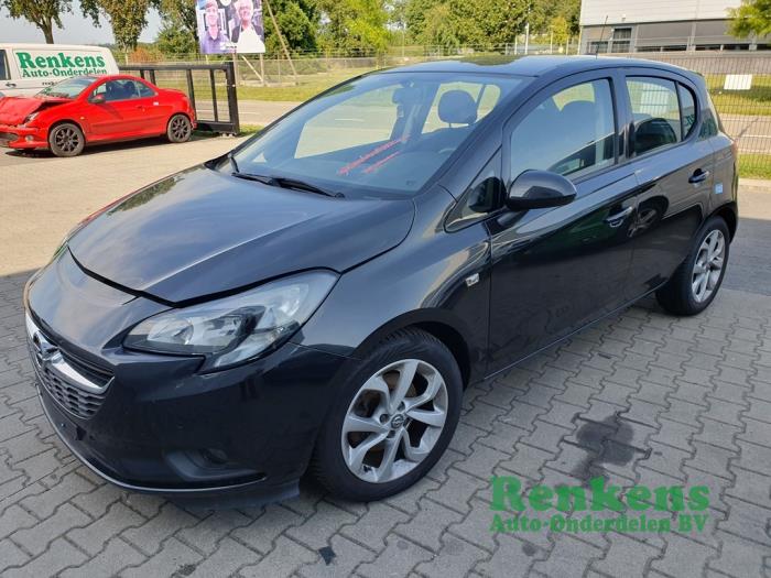 Opel Corsa E 1.0 SIDI Turbo 12V Sloopvoertuig (2016, Zwart)