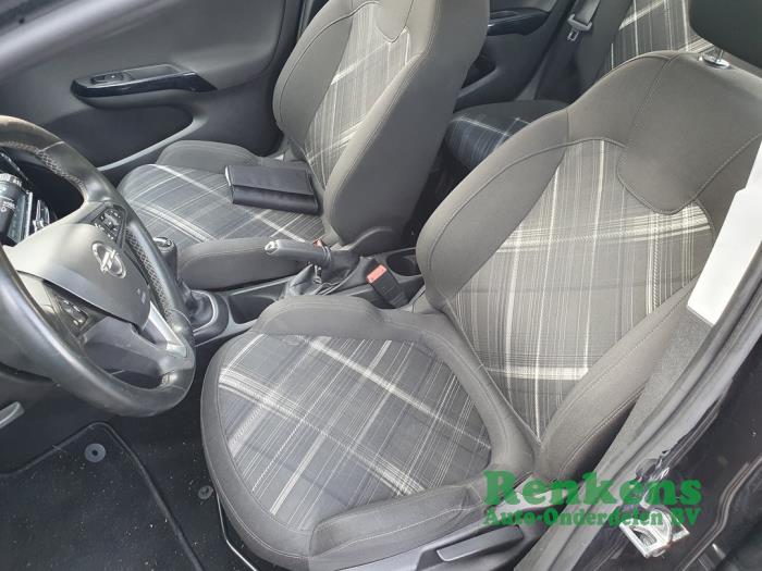 Opel Corsa E 1.0 SIDI Turbo 12V Sloopvoertuig (2016, Zwart)