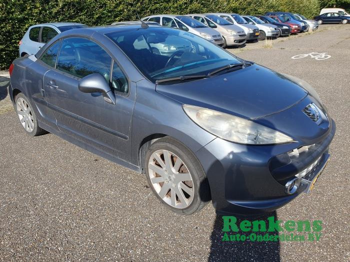 Peugeot 207 CC 1.6 16V THP Sloopvoertuig (2007, Grijs)