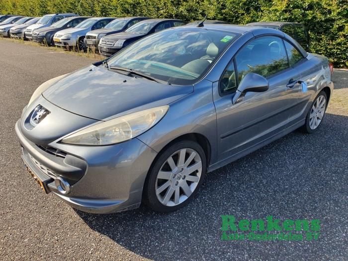 Peugeot 207 CC 1.6 16V THP Sloopvoertuig (2007, Grijs)