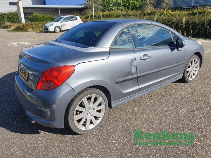 Peugeot 207 CC 1.6 16V THP Sloopvoertuig (2007, Grijs)