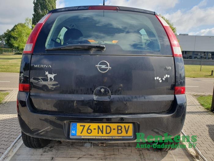 Opel Meriva 1.6 16V Sloopvoertuig (2003, Zwart)